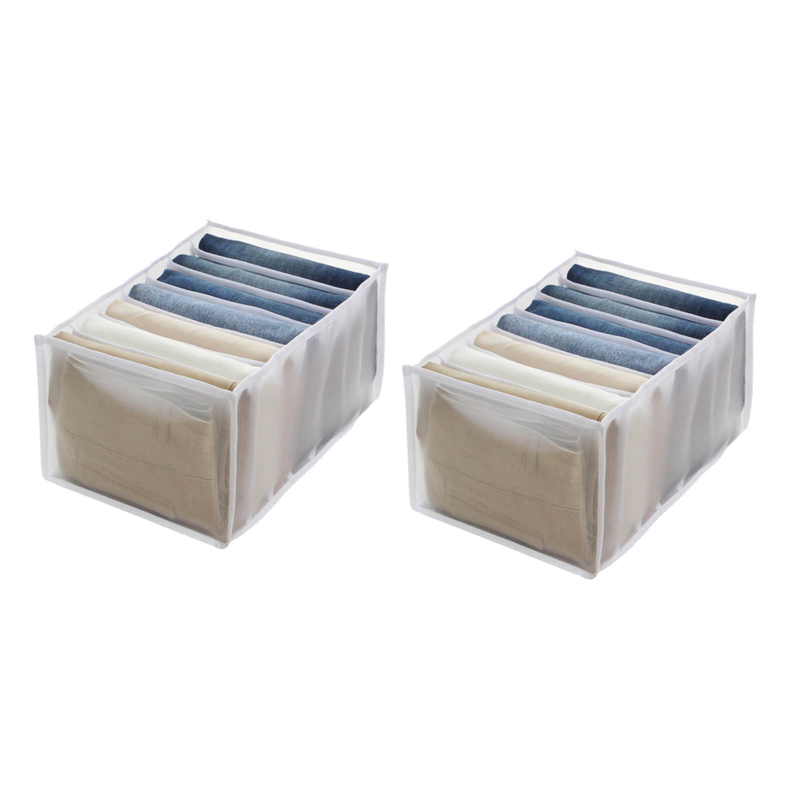thumbnail image 2 of Caja De Malla Para Guardar Ropa, Caja Con Compartimento Para Pantalones, Cajón Con Compartimentos, Bolsa, 2 of 2